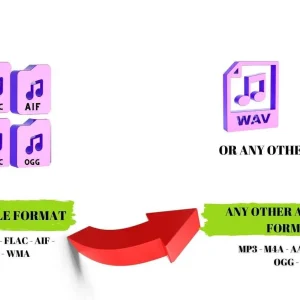 Digital Audio File to other Audio File Conversions